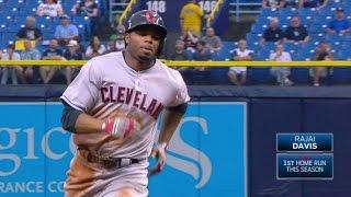 CLE@TB: Davis hits a solo shot to left off Geltz