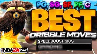 BEST DRIBBLE MOVES IN NBA 2K25! FASTEST DRIBBLE MOVES & SIGS FOR ALL BUILDS! Best Dribble Moves 2k25