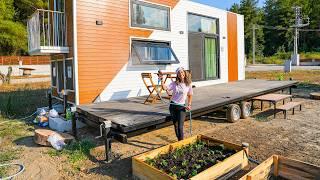 Growing Small Vegetables in My Tiny House Garden