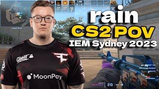 CS2 POV FaZe rain (16/10) vs NAVI (Overpass) IEM Sydney 2023