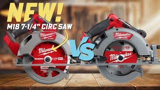 Milwaukee's M18 FUEL 7-1/4" Circular Saw Showdown | 2834-20 vs 2732-20