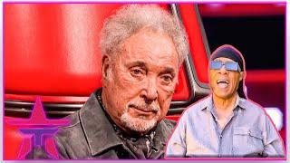 SIR TOM JONES FILLED WITH TEARS AS STEVIE WONDER SURPRISES HIM!| The VOICE UK 2021