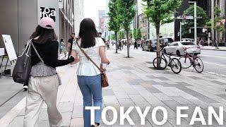 東京駅・銀座散歩 |【4K】 Walking Tokyo Station and Ginza Tokyo Japan (May 2024)