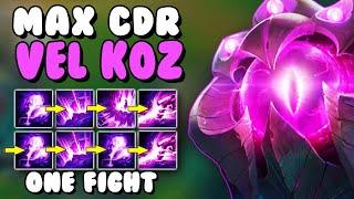 MAX CDR VEL'KOZ TOP LANE TANK SHREDDER | Azzapp Vel'koz Highlights