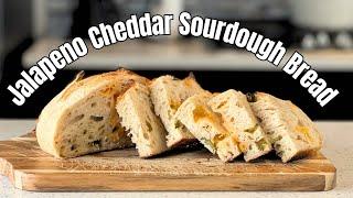 Jalapeno Cheddar Sourdough Bread