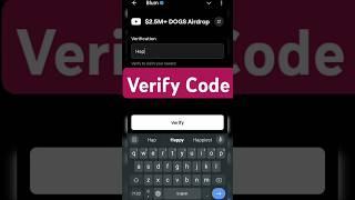 $2.5M+ DOGS Airdrop Blum Verification Code 28 September | Blum 2.5M+ DOGS Airdrop  Code | Blum Code