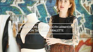 How To Sew A Bralette: Quick Tip For Achieving A Smooth Armhole Curve