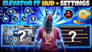 Ng Elevator Ff Custom Hud + Settings | Elevator Ff Settings |Elevator Ff custom Hd |Elevator Ff Hud