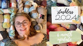 2024 yarn destash journey - 6 month update. How much yarn have I used? What are my plans?