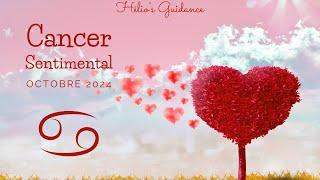 Cancer Sentimental Octobre 2024 : Vous voulez du CHANGEMENT et vous l'obtenez !  