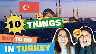 FIRST ITALIAN REACTION to "10 Things NOT to do in Turkey"- eng turks sub