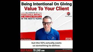 Being Intentional On Giving Value To Your Client with Sebastian Schieke