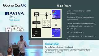 Encore for Go Streamlining Cloud Development and Deployment- Salman Shah, Smartsheet (Part 1)