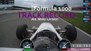 F1000 Track Record at Mid-Ohio Sports Car Course