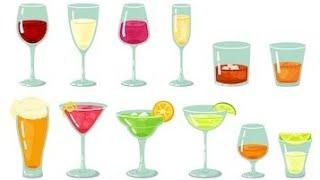 All Complete 50 BAR GLASSWARE For Professional - Home Bar / Very Important Bar Knowledge