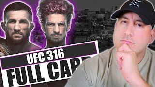 UFC 316: Dvalishvili vs. O'Malley 2 FULL CARD Predictions and Bets