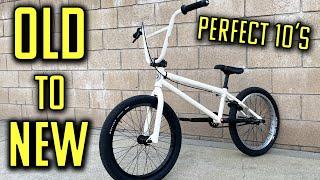 New Bars, Brakes and Pedals on an Old BMX Bike | S&M Perfect 10s + Odyssey Springfield