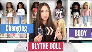 How to change Blythe Doll Body