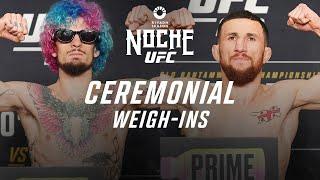 UFC 306: Ceremonial Weigh-In