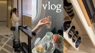 vlog 인천공항 면세점 에르메스, 샤넬, 몽클레어 구경하기 중국 여행️ 칭다오 맛집 추천  딤섬 맛집 추천