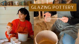 Glazing Pottery - How I glaze lots of different types of ceramics for kiln firing