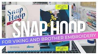 Snap Hoop Monster  - For Viking And Brother Machines @Sewingmachinesplus