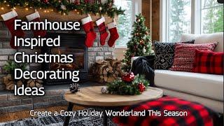 Farmhouse Christmas Decorating Ideas for Small Spaces: Create a Cozy Holiday Wonderland This Season