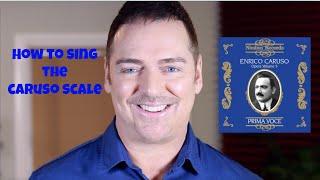 Voice Lesson - How To Sing The Caruso Scale - Jeff Alani Stanfill episode 12