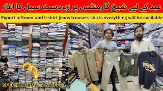 Branded Shirts, Jeans, T-Shirts, Shorts in Eid Sale | Wholesale market Karachi