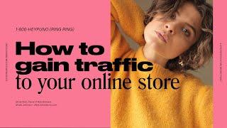 Ecommerce SEO and marketing: How do I get traffic to my online store? | 1-800-HEYPUNO Ep.4