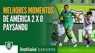 VEJA OS MELHORES MOMENTOS DE AMERICA 2 X 0 PAYSANDU