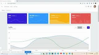 Implementing CoreUI Admin Dashboard Template into Laravel 10