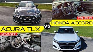 HONDA BATTLE! -- 2021 Acura TLX vs. 2021 Honda Accord: Comparison