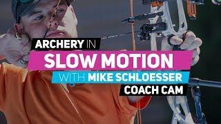 Archery in slow motion S01E01 BONUS: Mike Schloesser (Coach Cam)