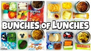 HOT LUNCHES and NO SANDWICHES! School Lunch Ideas for KIDS