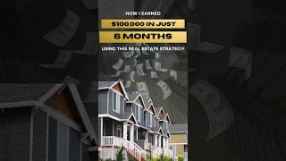 How I Earned $100,000 in Just 6 Months Using This Real Estate Strategy! | Wealth Maximised