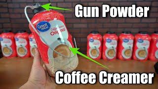 How A Pyro Uses Coffee Creamer