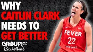 Why Caitlin Clark Needs To Get Better | Film Breakdown & Scouting Report