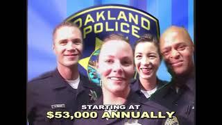 Oakland Police 1990s recruiting commercial