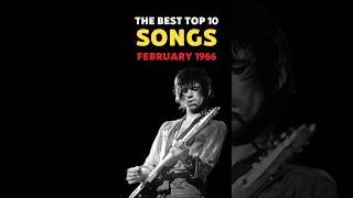 Top 10 Best Songs from FEBRUARY 1966  #top10 #1966music #musicshorts #60smusic #oldies