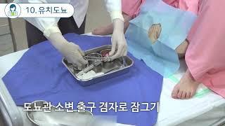 현문사 핵심술기 10. 유치도뇨