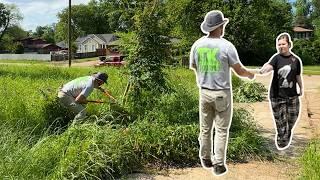 NEIGHBORS were so THANKFUL I cleaned up this OVERGROWN CITY VIOLATION