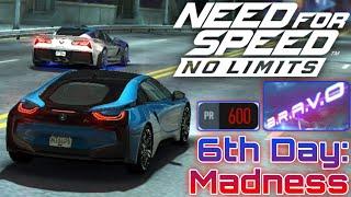 [Need For Speed: No Limits] B.R.A.V.O: BMW i8 - 6th Day: Madness