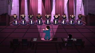 Family Guy - Peter replaced the bench with swivel chairs / Telepathy