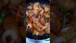 SIMPLE PORK DRY FRY.....