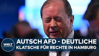 AFD BITTER ENTTÄUSCHT: Rechtsradikale weit abgeschlagen - SPD klar stärkste Partei in der Hansestadt