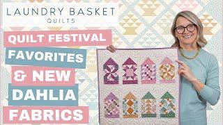 Quilting Window LIVE! -  Incredible Door Prizes, Favorites from Quilt Festival & NEW Dahlia Fabrics