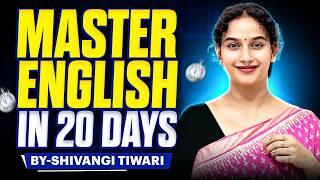 Master your spoken English in 20 Days | Learn to Speak English fluently