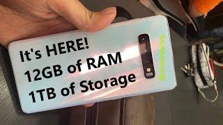 The INSANE Samsung Galaxy S10 Plus w/ 12GB RAM & 1T Storage