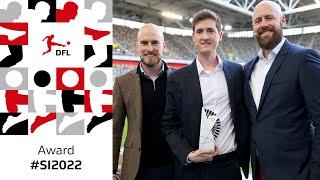 The winner of the SportsInnovation award: Tech-Start-Up Slate